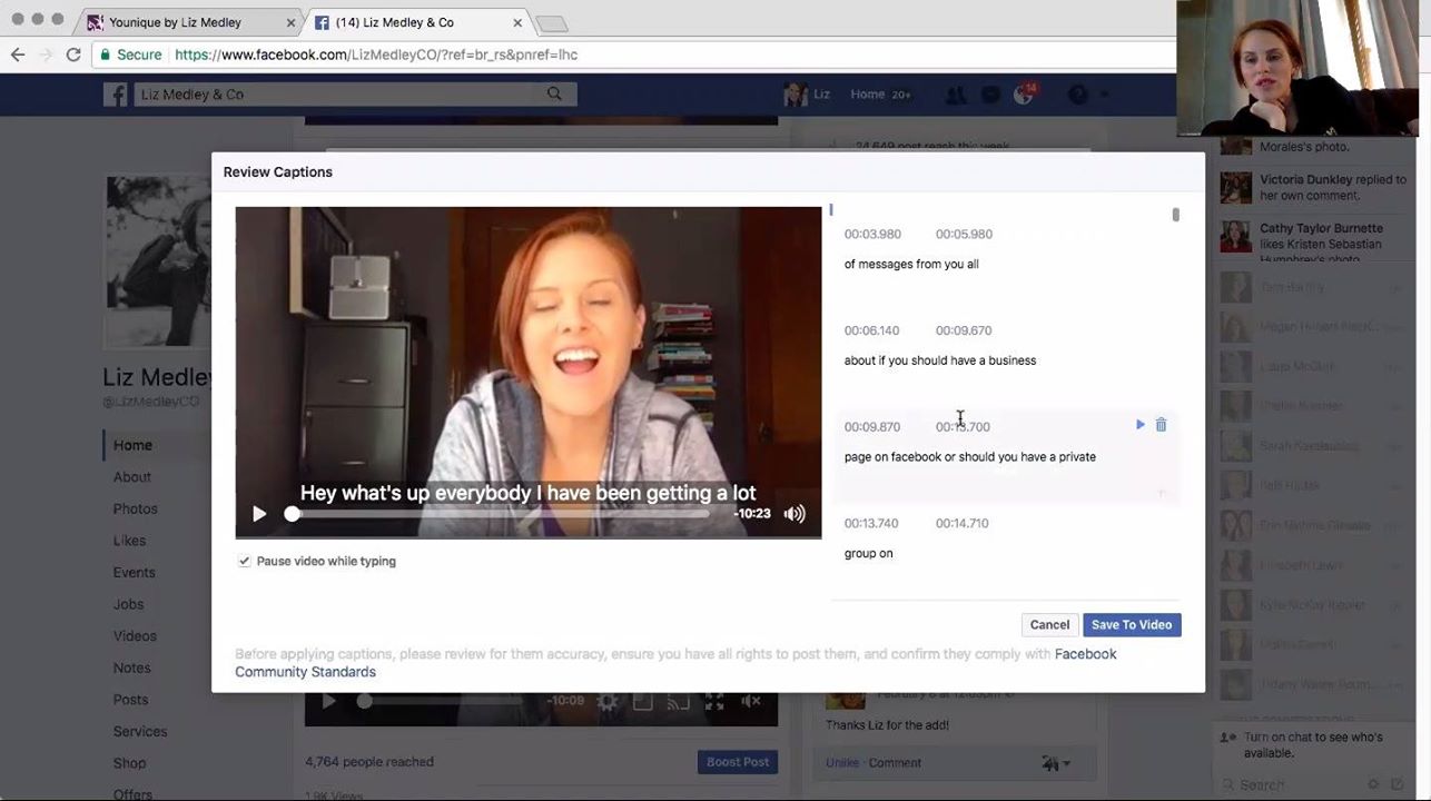 How to change your video thumbnails on facebook
